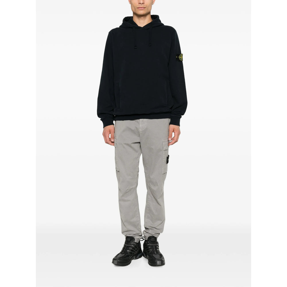 Stone Island Blue Sweaters & Knitwear - Hoodies Men STONE ISLAND