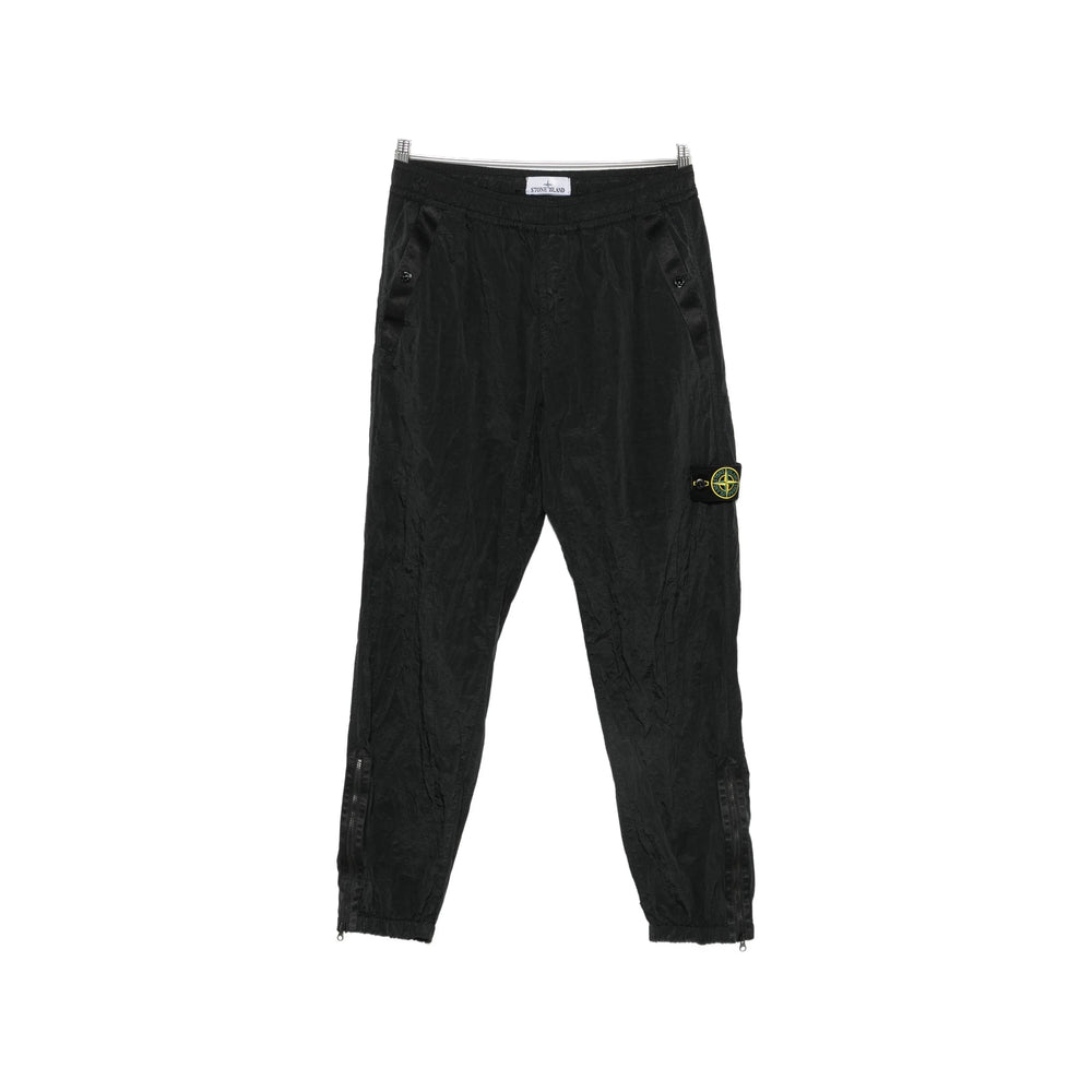 Stone Island Black Trousers - Track Pants Men STONE ISLAND
