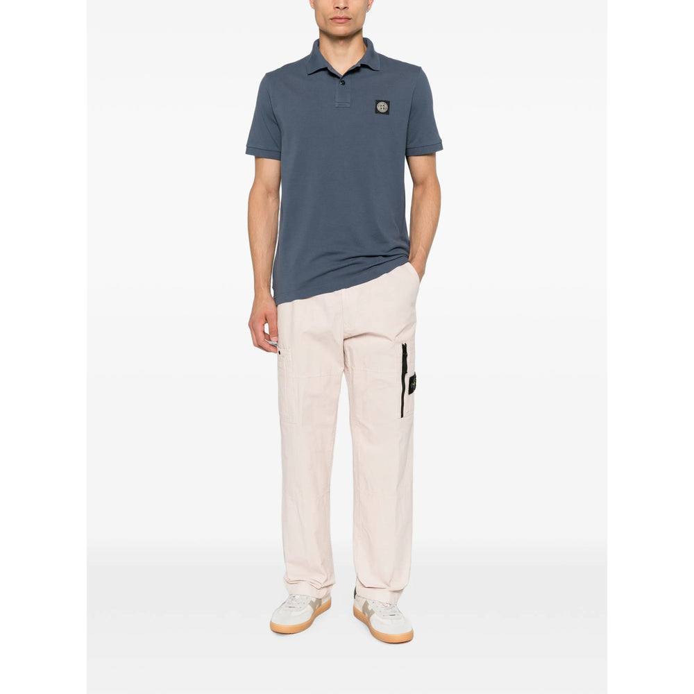 Stone Island Pink Trousers - Loose Fit Men STONE ISLAND