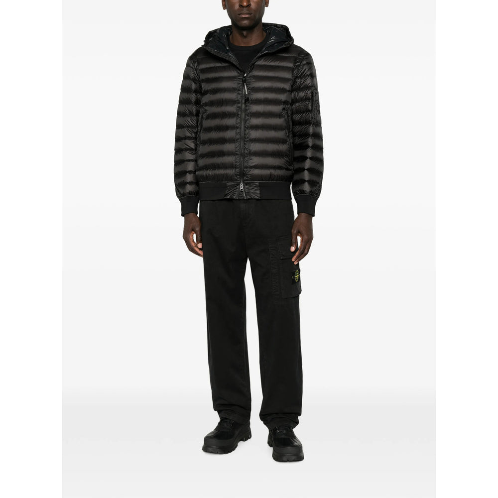 Stone Island Black Trousers - Regular & Straight-Leg Trousers Men STONE ISLAND