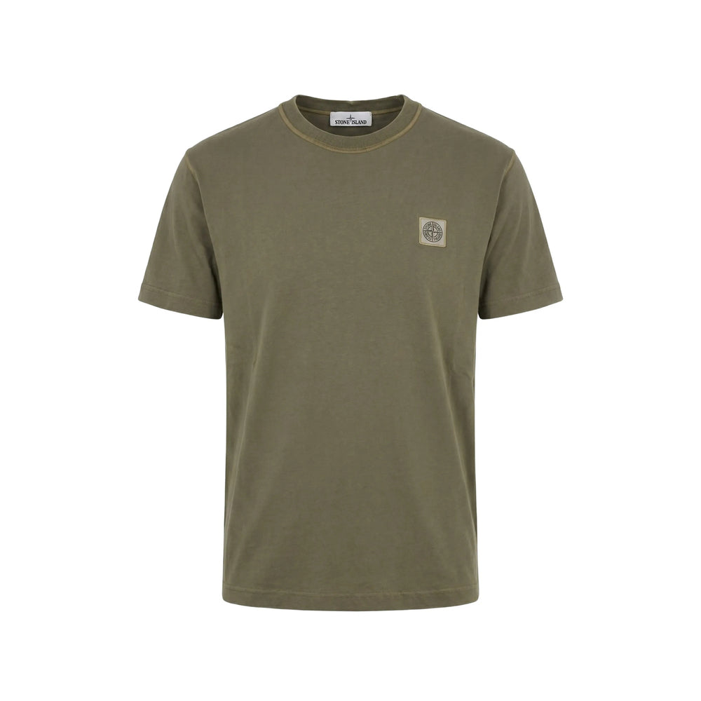 Stone Island Green T-Shirts & Vests Men STONE ISLAND