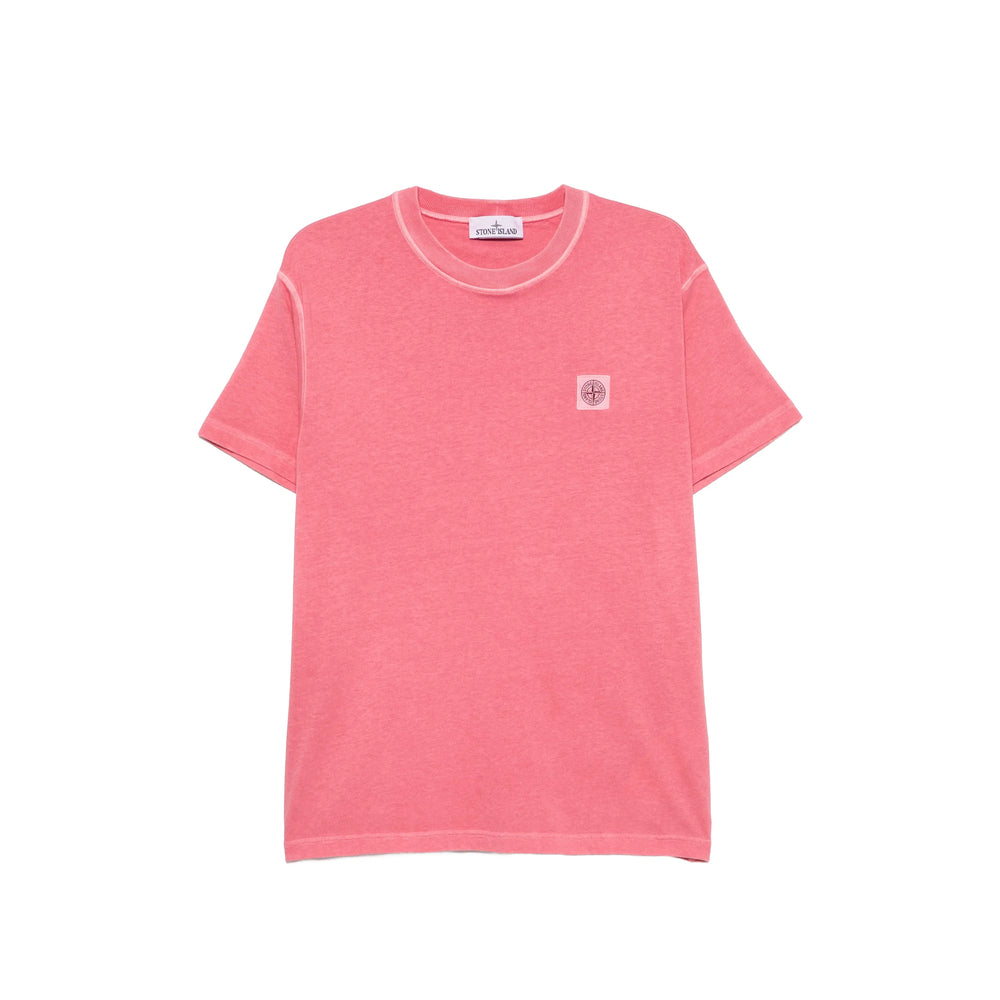Stone Island Pink T-Shirts & Vests - T-Shirts Men STONE ISLAND