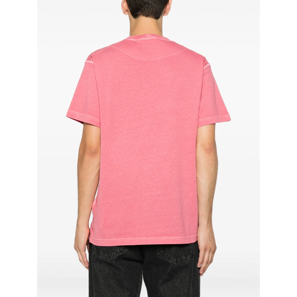 Stone Island Pink T-Shirts & Vests - T-Shirts Men STONE ISLAND