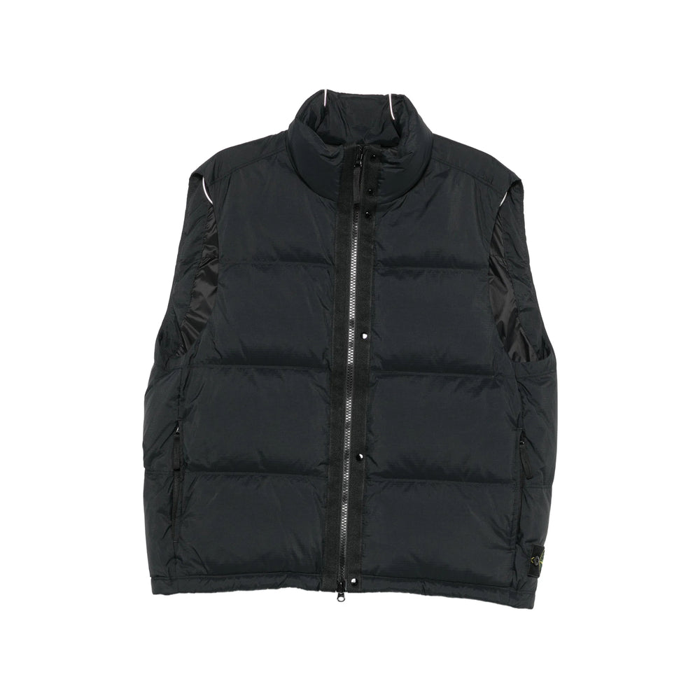 Stone Island Black Jackets Men STONE ISLAND