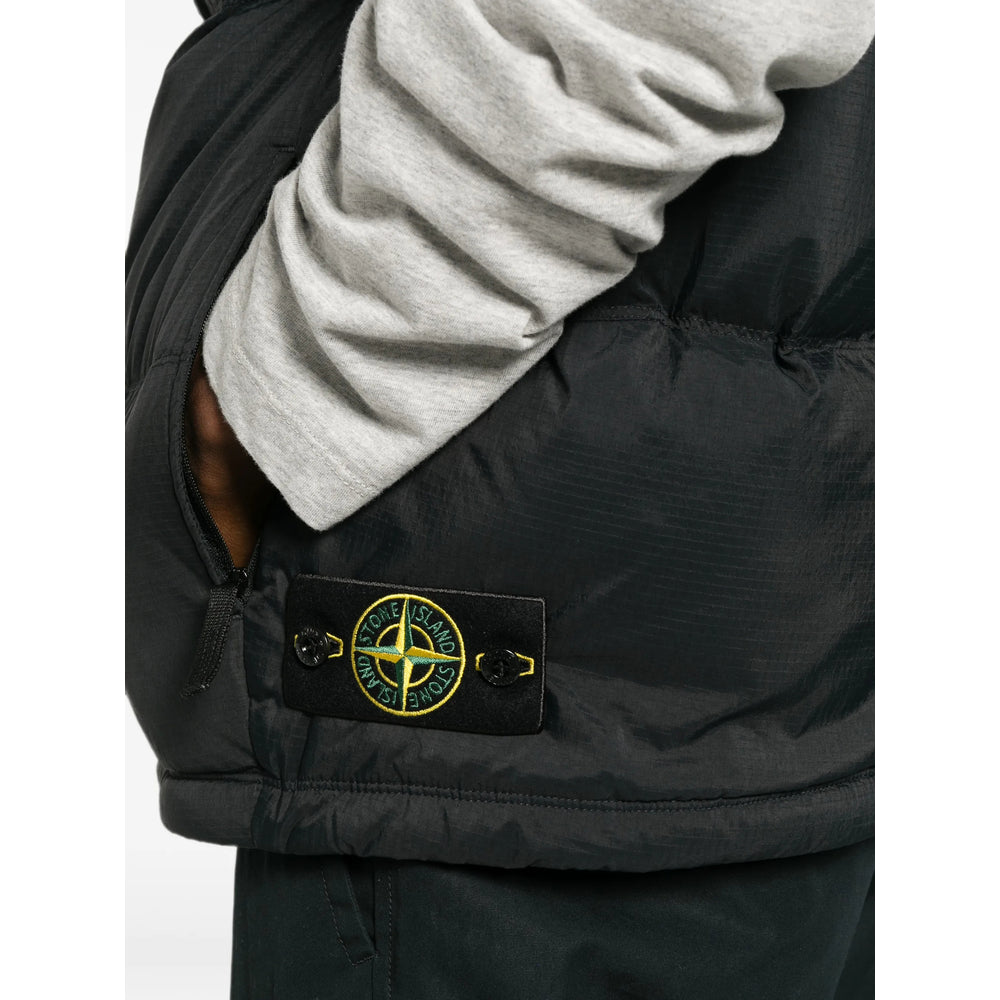 Stone Island Black Jackets Men STONE ISLAND