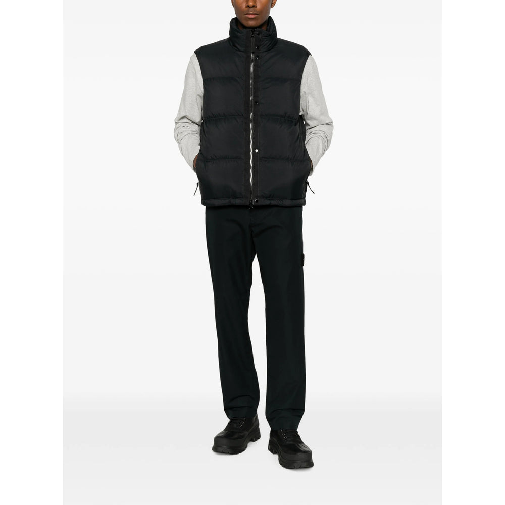 Stone Island Black Jackets Men STONE ISLAND