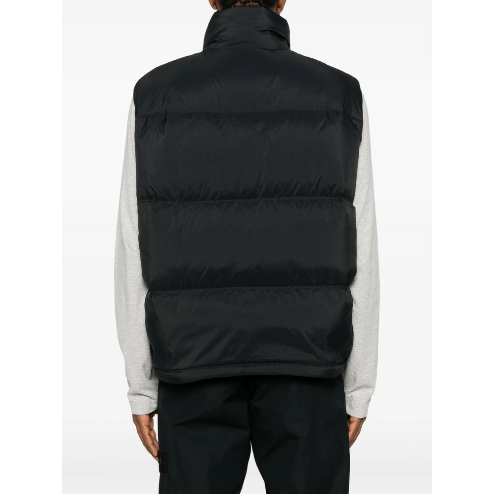 Stone Island Black Jackets Men STONE ISLAND