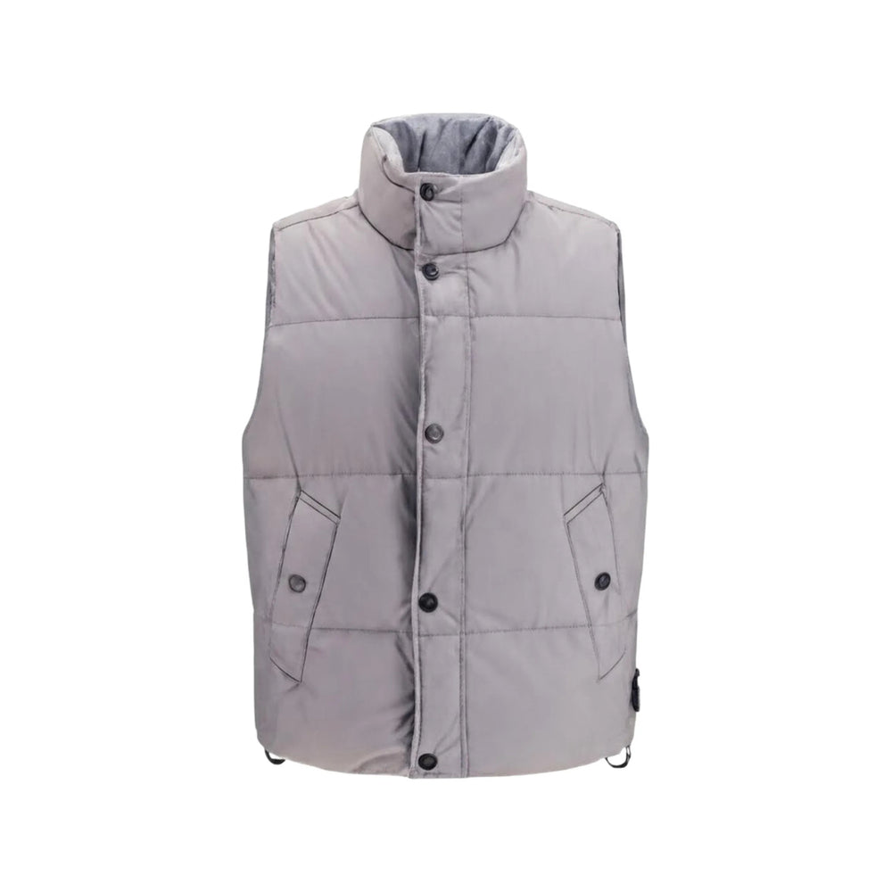 Stone Island Grey Jackets - Waistcoats & Gilets Men STONE ISLAND