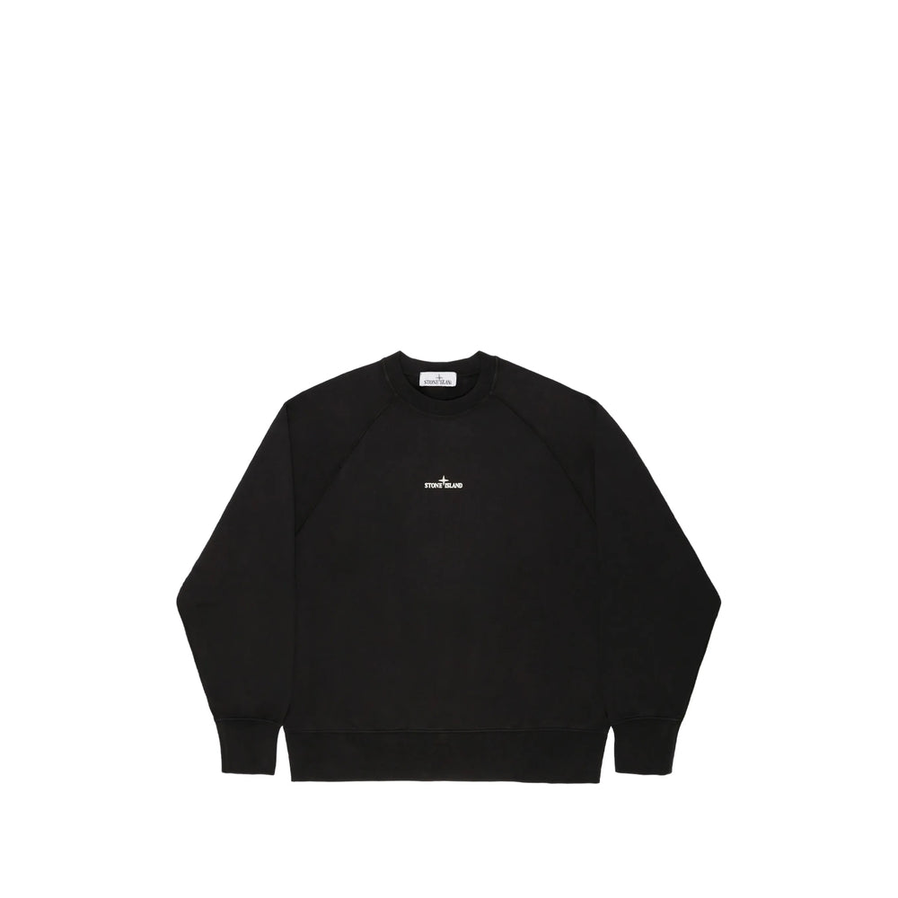 Stone Island Black Sweaters & Knitwear - Sweatshirts Men STONE ISLAND
