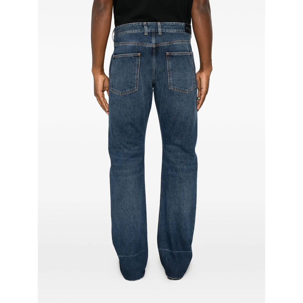 Givenchy Blue Denim - Regular & Straight-Leg Jeans Men GIVENCHY
