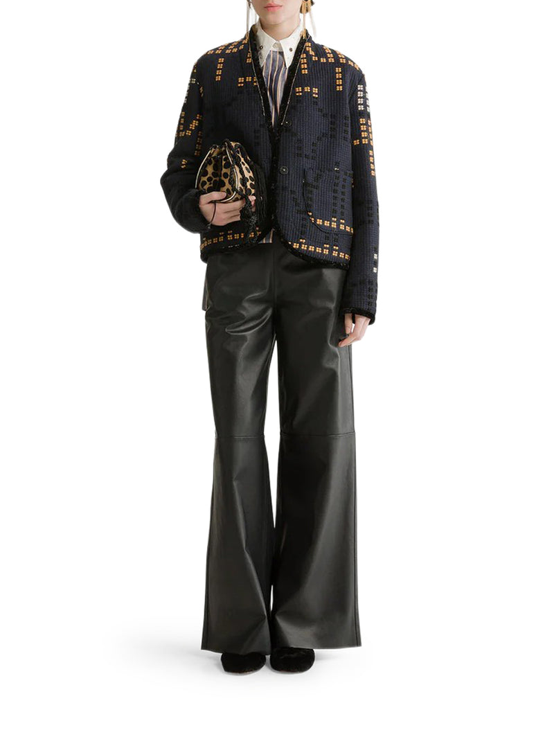 Forte Forte Women Cropped Jacquard Jacket FORTE FORTE