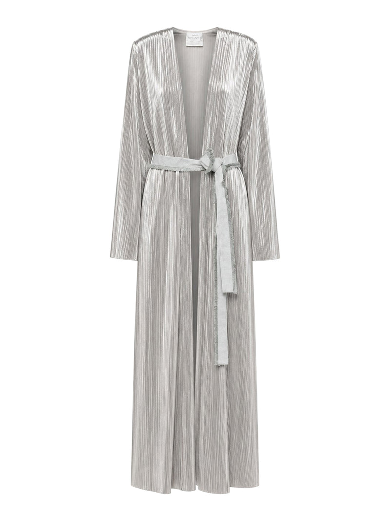 Forte Forte Women Velvet-Effect Pleated Jersey Robe FORTE FORTE