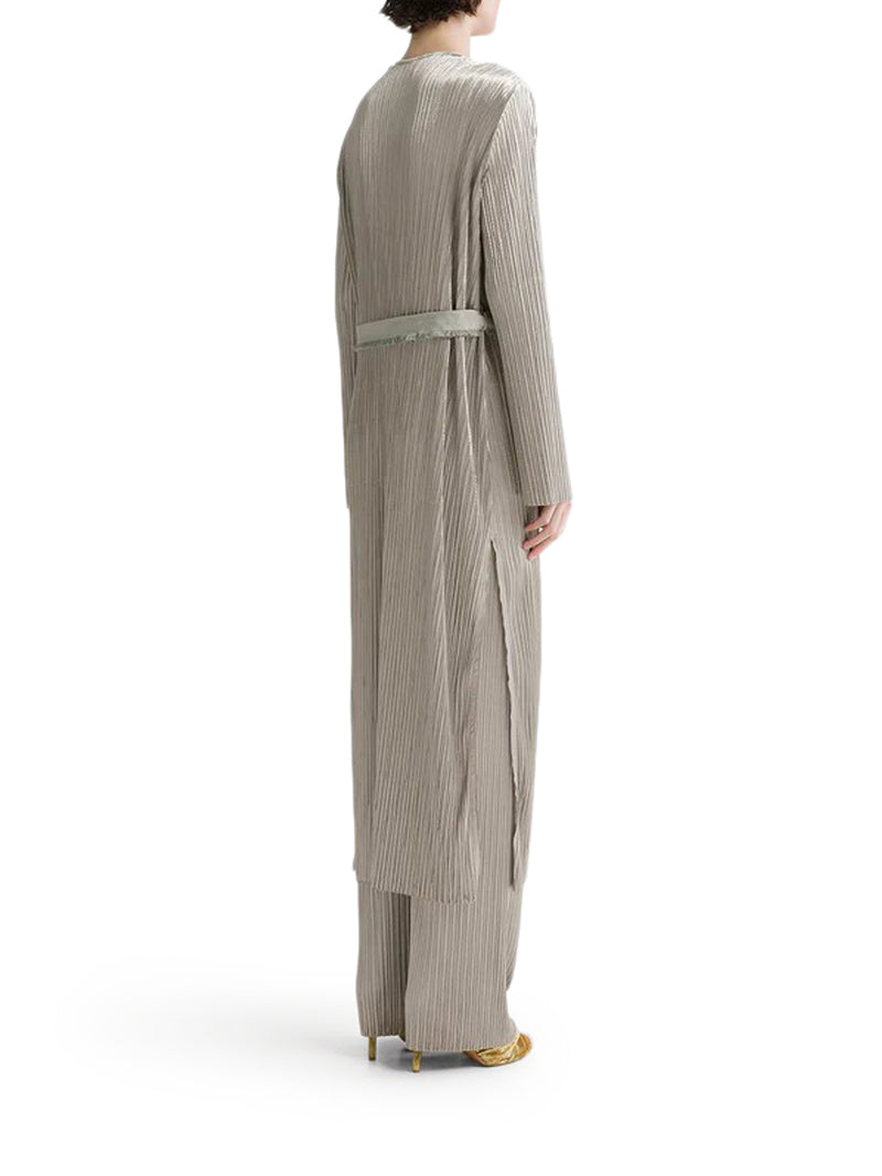 Forte Forte Women Velvet-Effect Pleated Jersey Robe FORTE FORTE