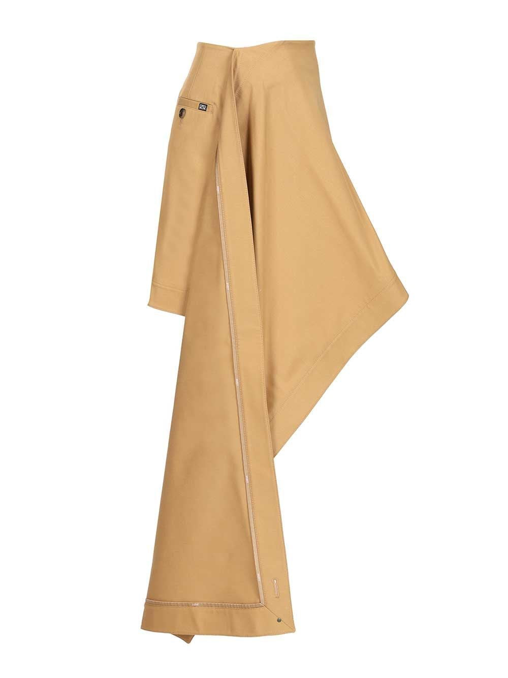 Loewe Women Cotton And Silk Skirt LOEWE
