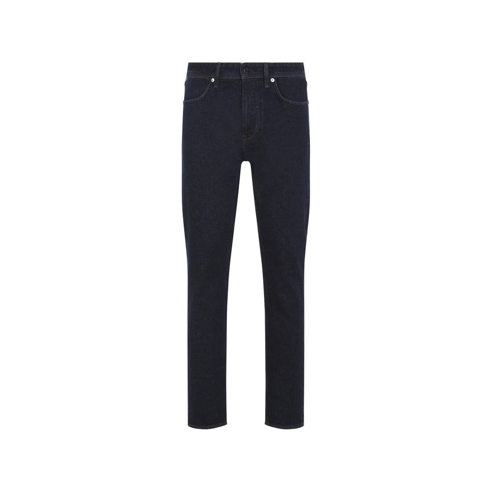 Stone Island Denim Blue Denim - Slim-Fit Jeans Men Stone Island Denim