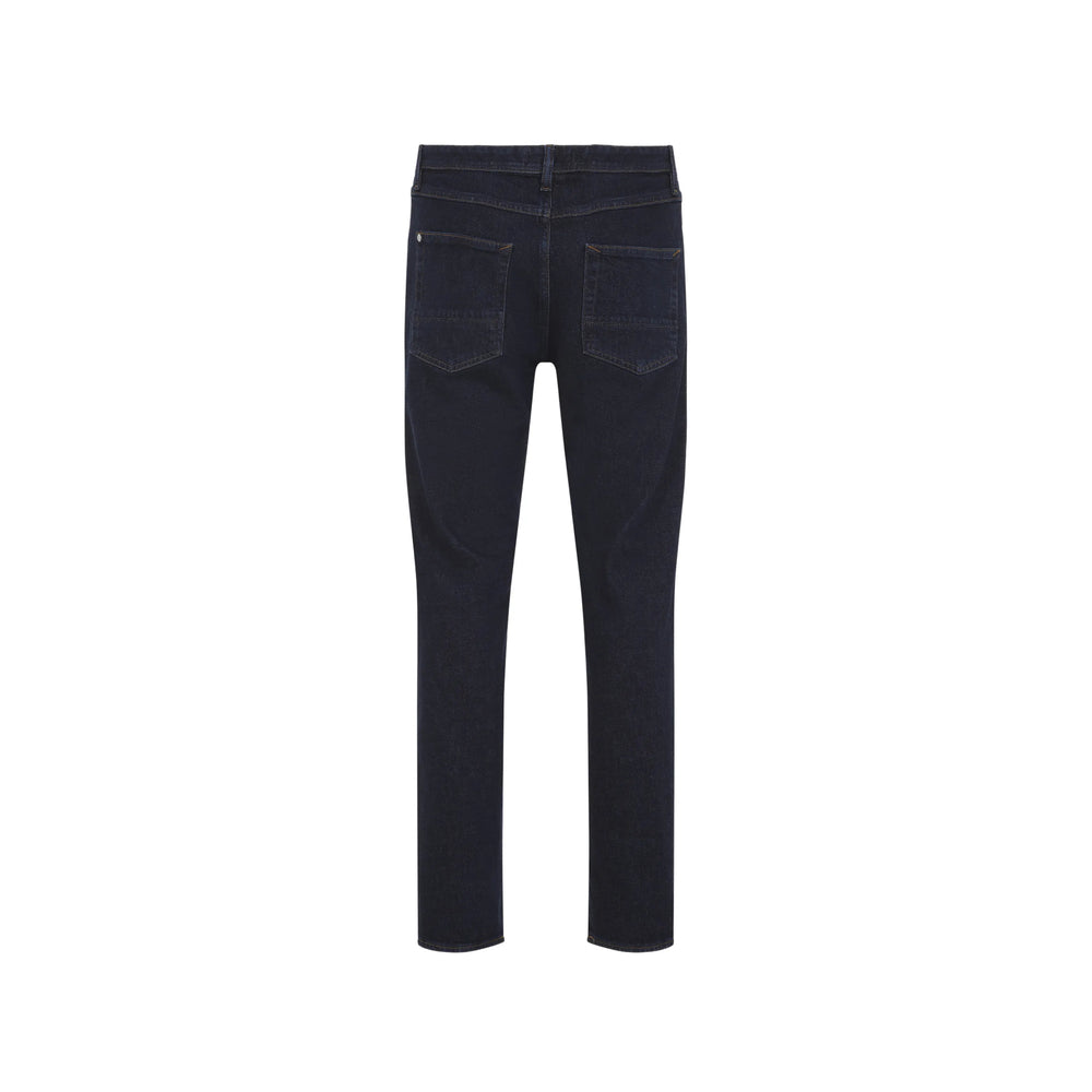 Stone Island Denim Blue Denim - Slim-Fit Jeans Men Stone Island Denim