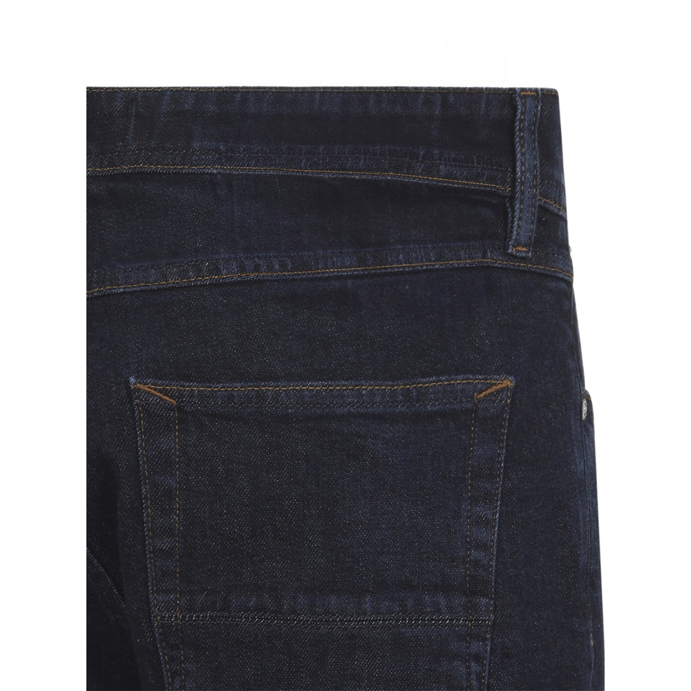 Stone Island Denim Blue Denim - Slim-Fit Jeans Men Stone Island Denim