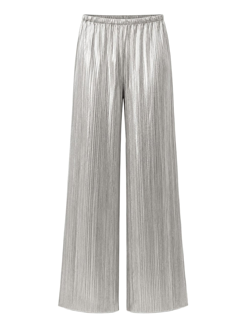 Forte Forte Women Trousers With An Elasticated Waist And Irregular Pleating FORTE FORTE