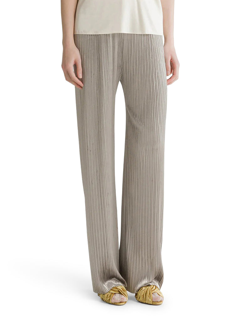 Forte Forte Women Trousers With An Elasticated Waist And Irregular Pleating FORTE FORTE
