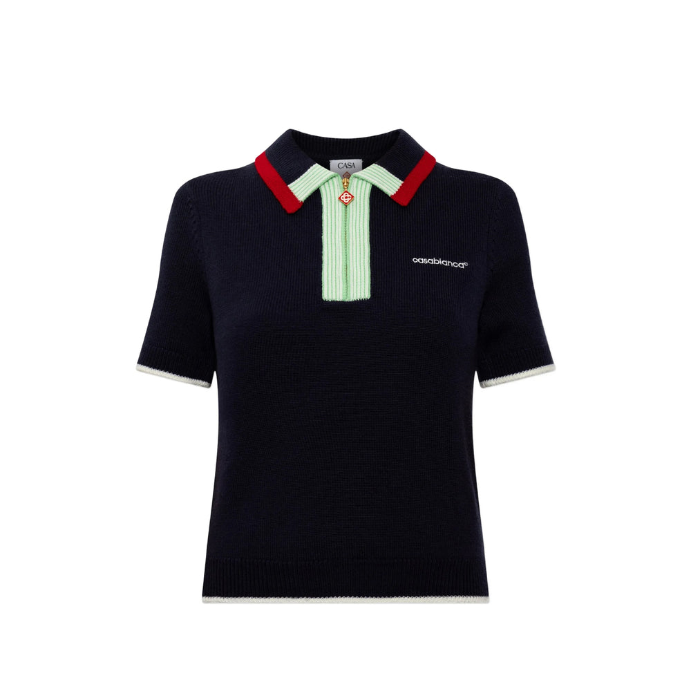 Casablanca Blue Tops - Polo Tops Women CASABLANCA