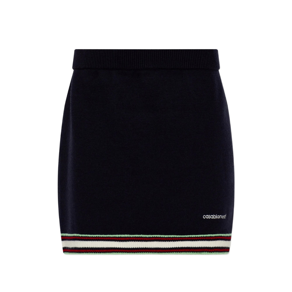 Casablanca Blue Shorts - Mini Shorts Women CASABLANCA