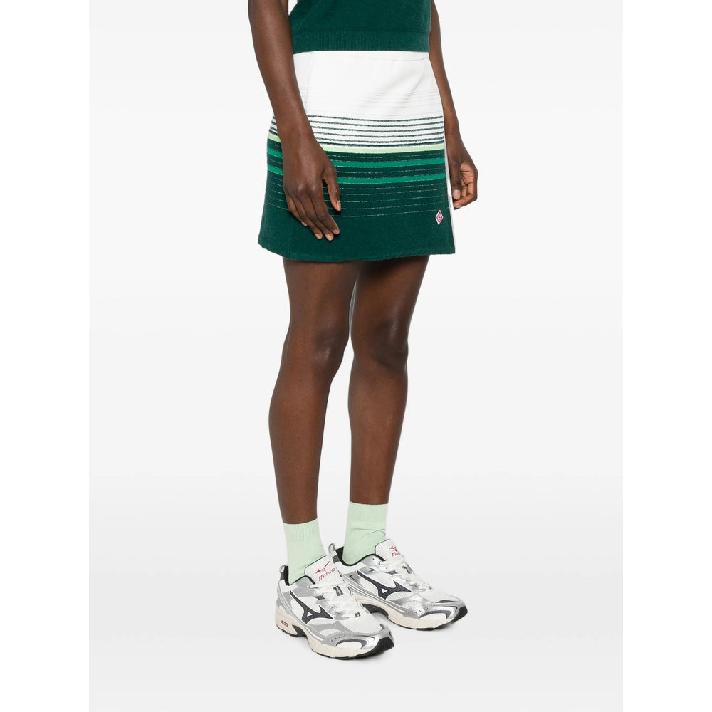 Casablanca Green Skirts - Asymmetric & Draped Skirts Women CASABLANCA