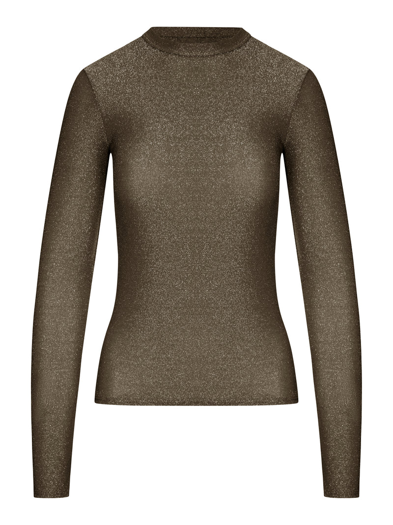 Forte Forte Women Lurex Long-Sleeve T-Shirt FORTE FORTE