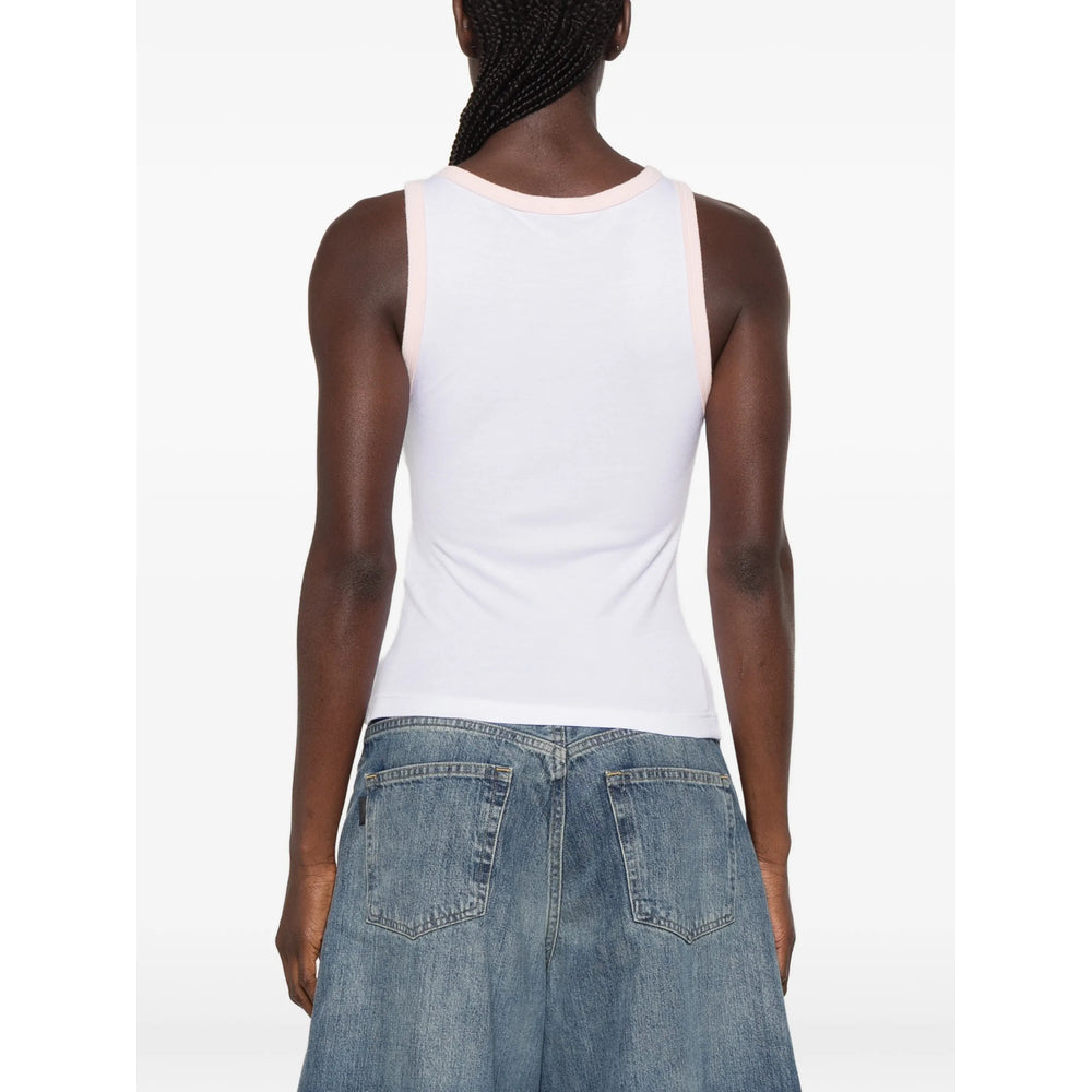Casablanca White Tops - Vests & Tank Tops Women CASABLANCA