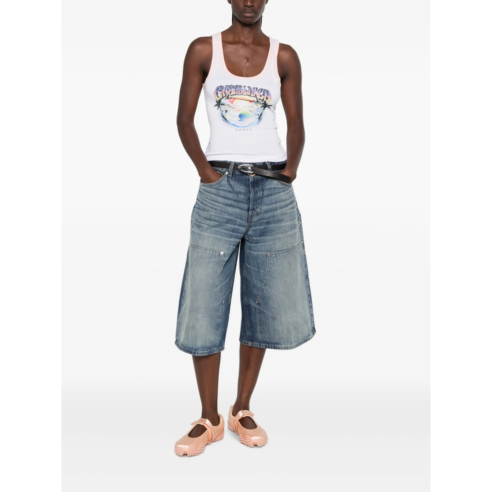 Casablanca White Tops - Vests & Tank Tops Women CASABLANCA