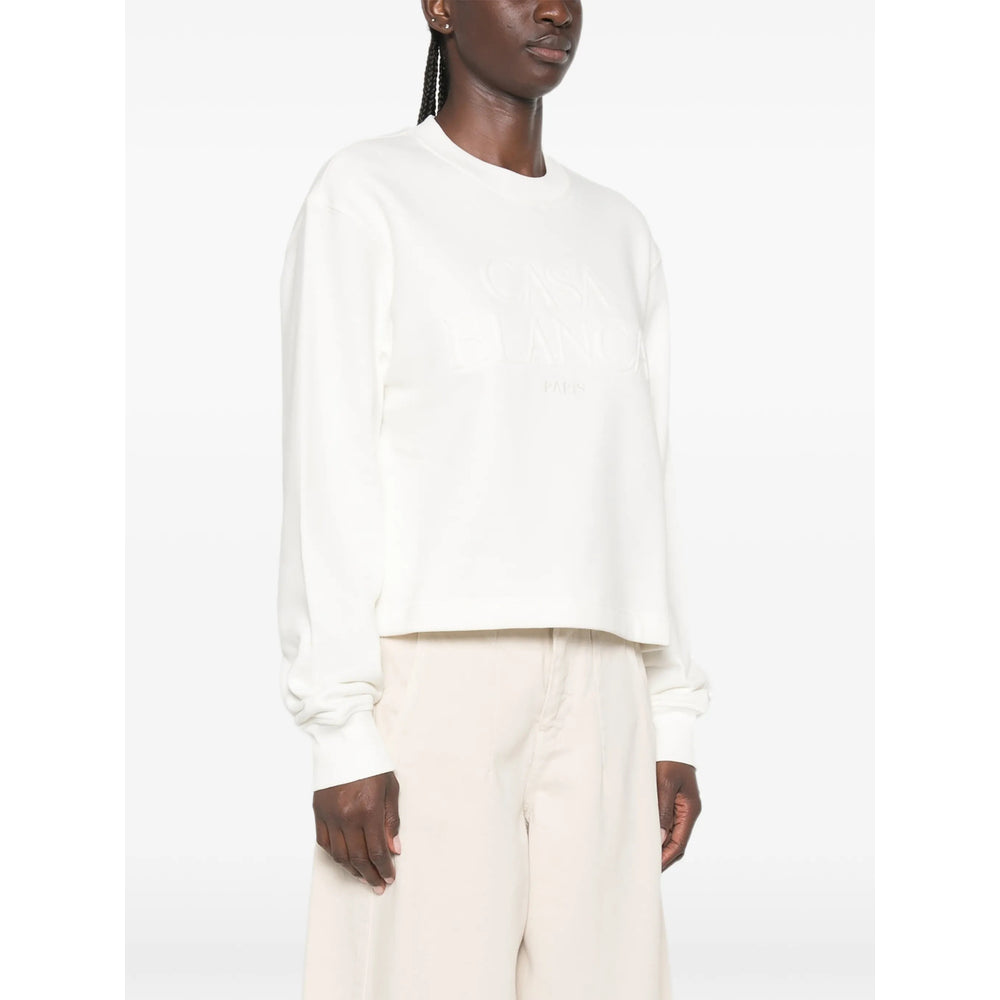 Casablanca Neutrals Tops - Sweatshirts Women CASABLANCA