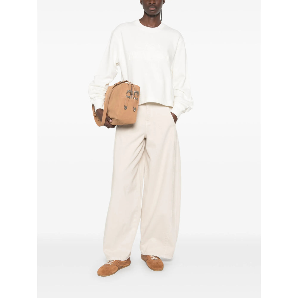 Casablanca Neutrals Tops - Sweatshirts Women CASABLANCA
