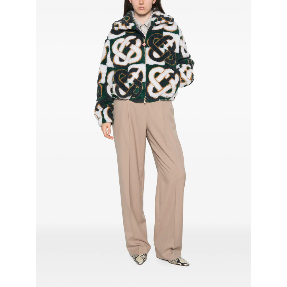 Casablanca White Jackets - Faux Fur & Shearling Jackets Women CASABLANCA