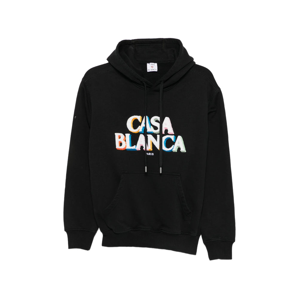 Casablanca Black Tops - Sweatshirts Women CASABLANCA