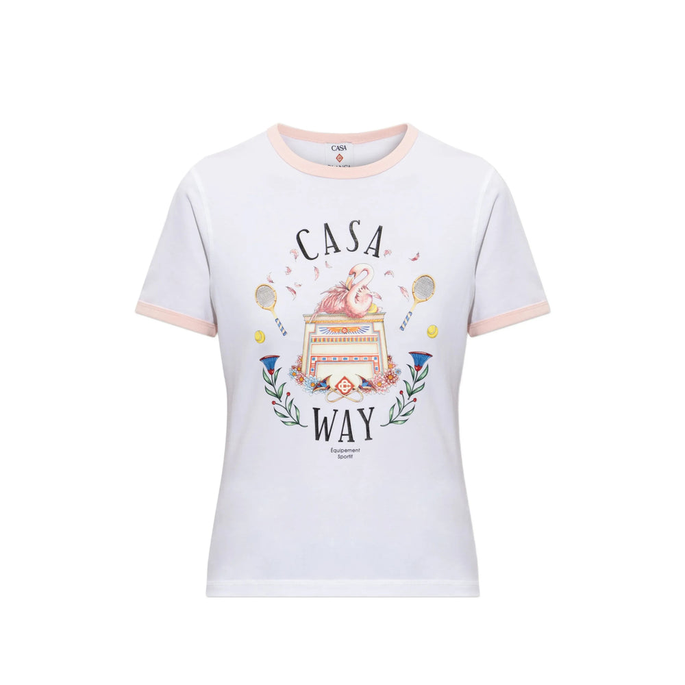 Casablanca White Tops - T-Shirts & Jerseys Women CASABLANCA