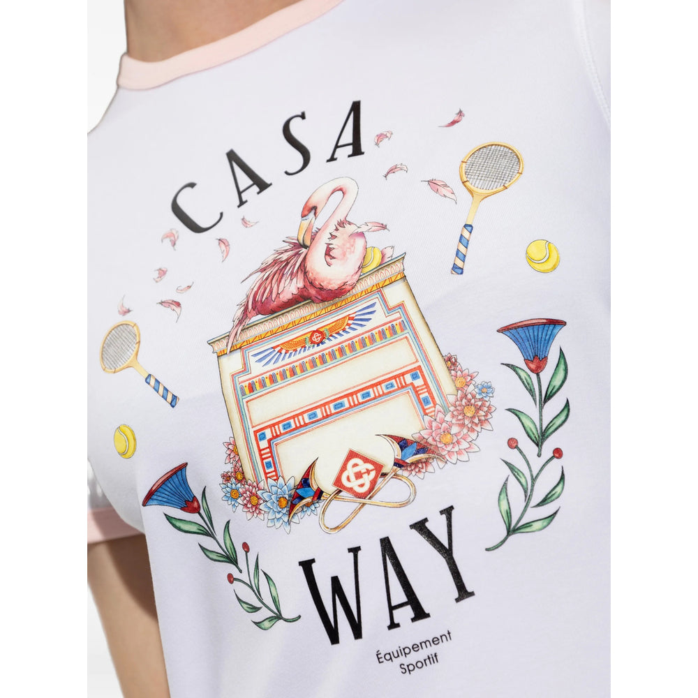 Casablanca White Tops - T-Shirts & Jerseys Women CASABLANCA