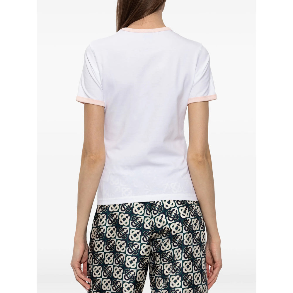 Casablanca White Tops - T-Shirts & Jerseys Women CASABLANCA