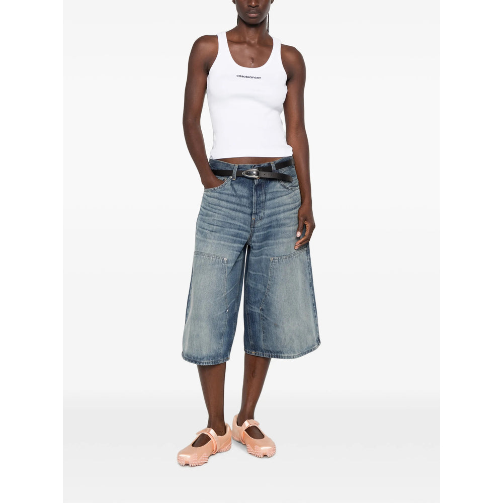 Casablanca White Tops - Vests & Tank Tops Women CASABLANCA