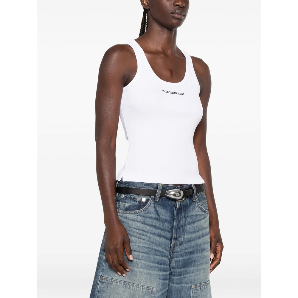 Casablanca White Tops - Vests & Tank Tops Women CASABLANCA