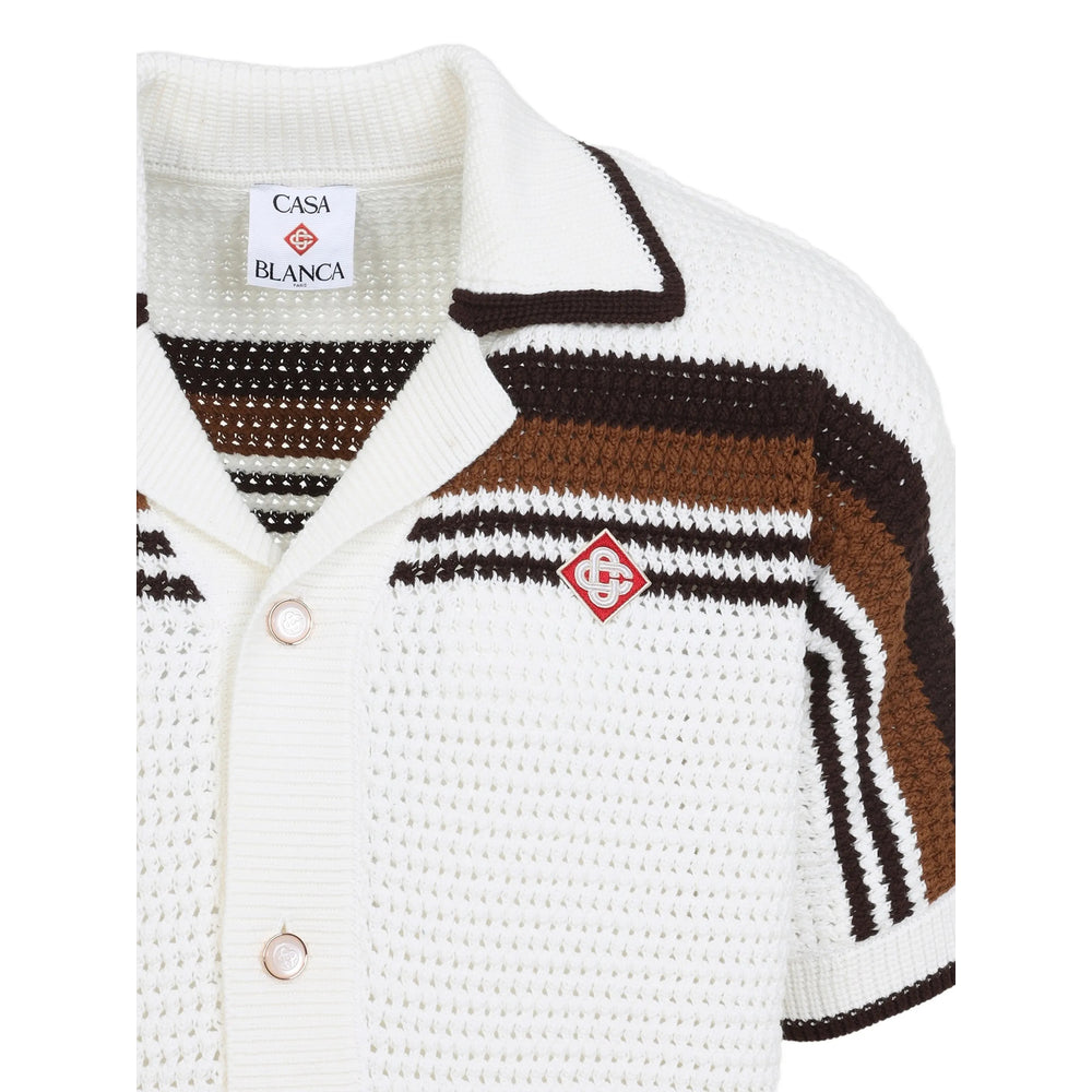 Casablanca White Shirts Men CASABLANCA