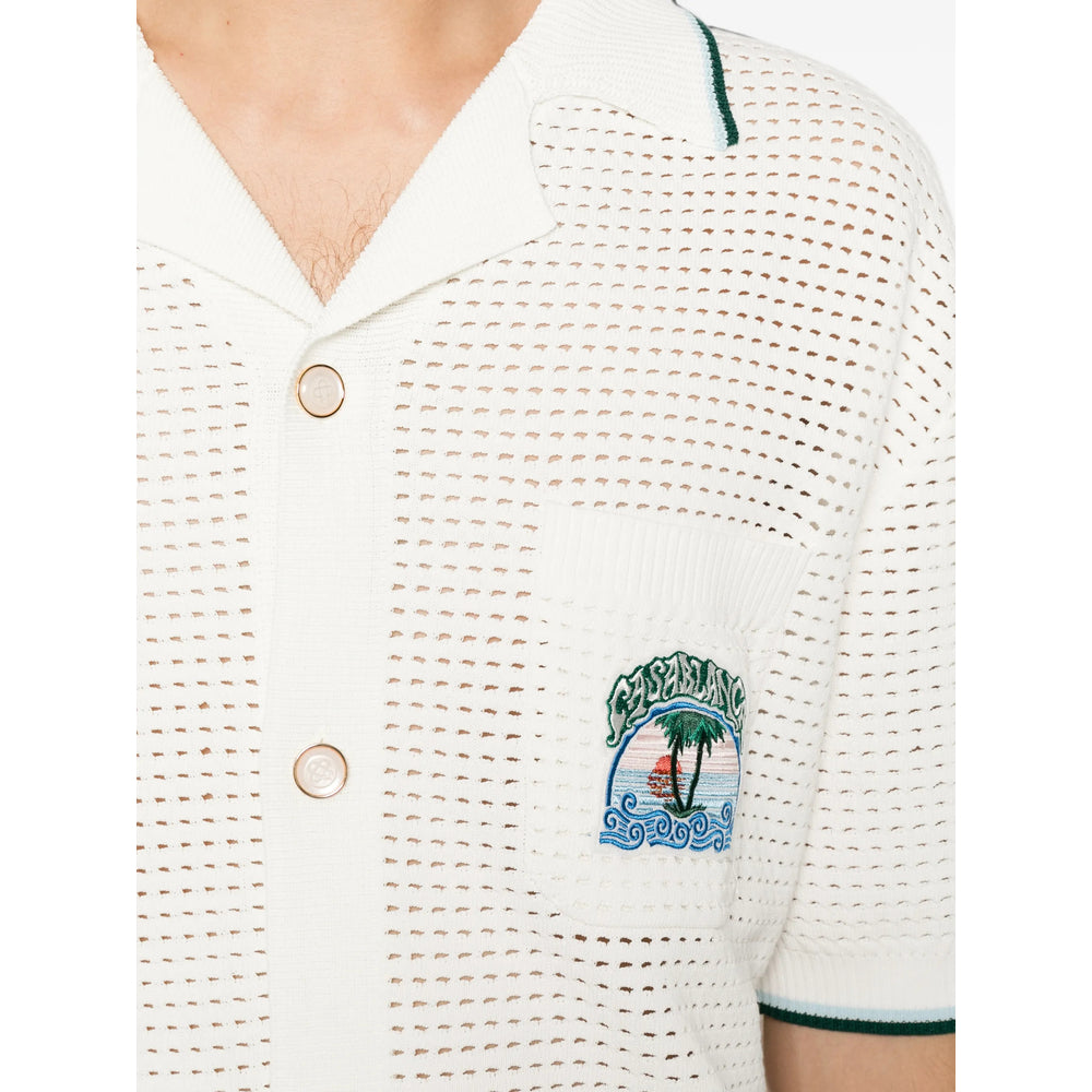 Casablanca White Shirts Men CASABLANCA
