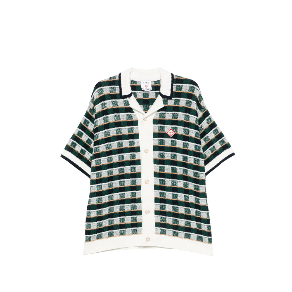 Casablanca Green Shirts Men CASABLANCA