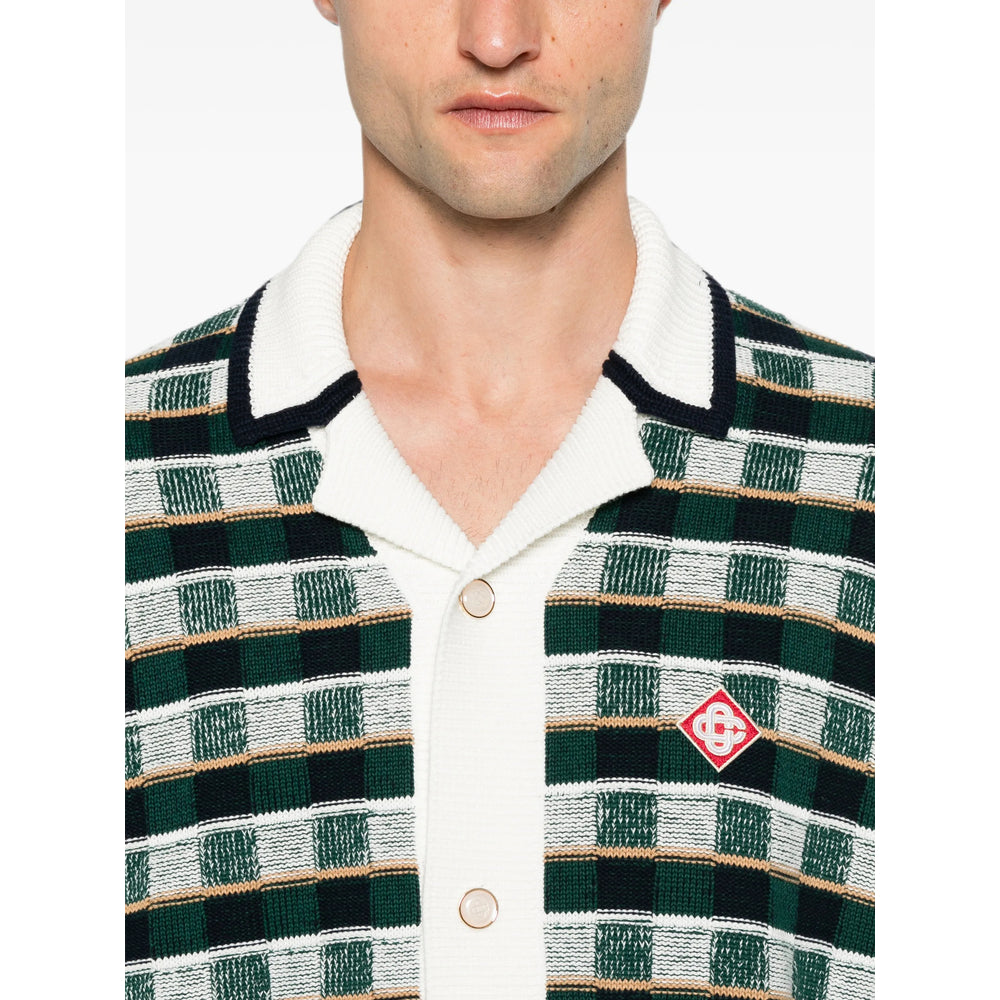 Casablanca Green Shirts Men CASABLANCA