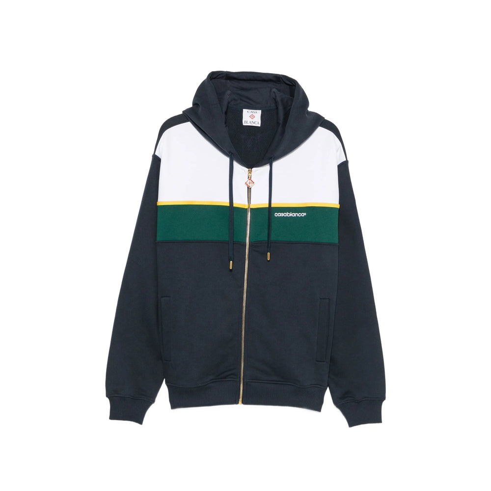 Casablanca Blue Sweaters & Knitwear - Hoodies Men CASABLANCA