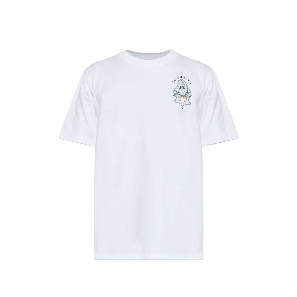 Casablanca White T-Shirts & Vests - T-Shirts Men CASABLANCA