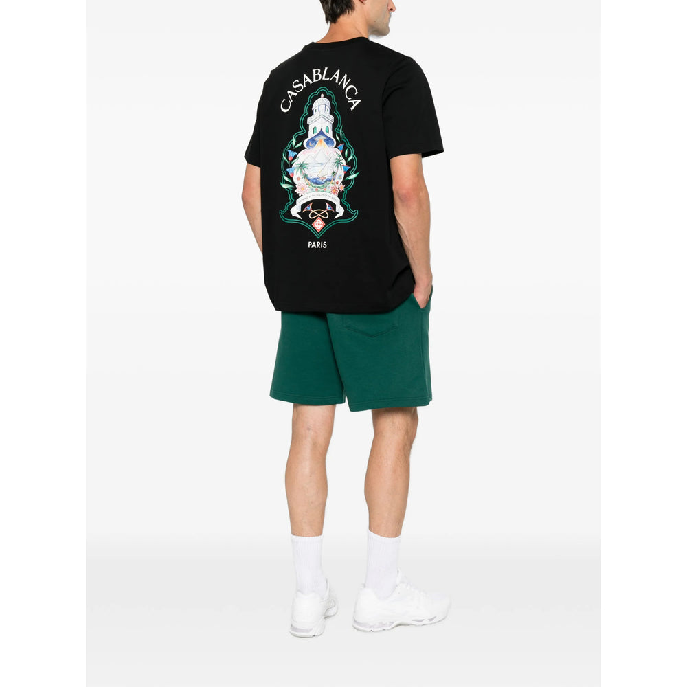 Casablanca Black T-Shirts & Vests - T-Shirts Men CASABLANCA