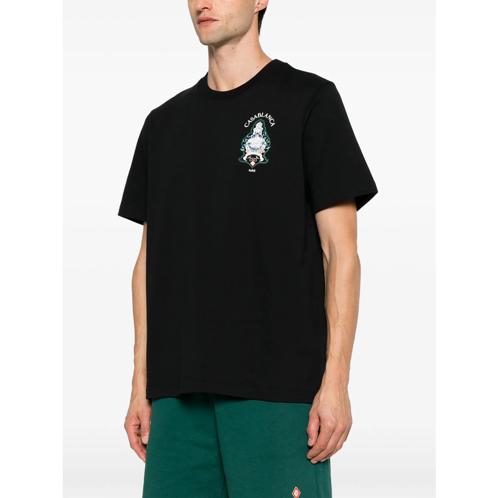 Casablanca Black T-Shirts & Vests - T-Shirts Men CASABLANCA
