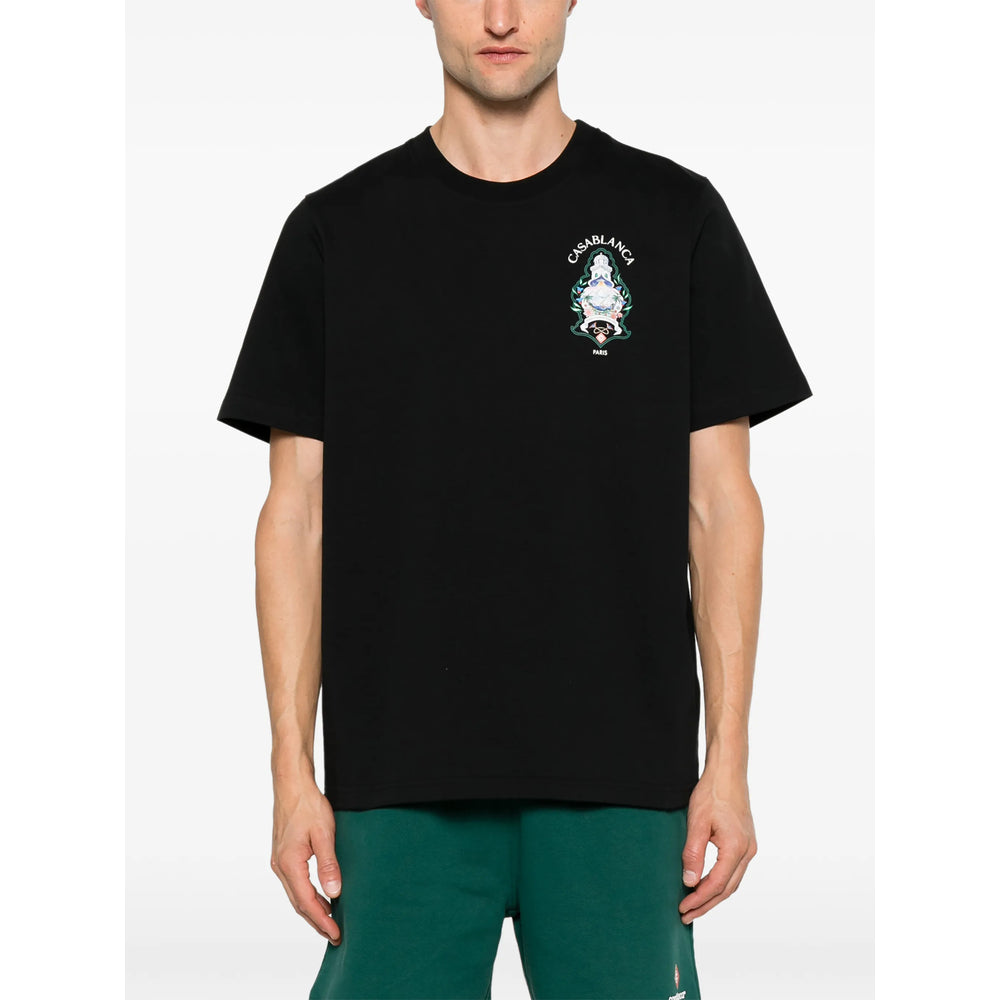 Casablanca Black T-Shirts & Vests - T-Shirts Men CASABLANCA