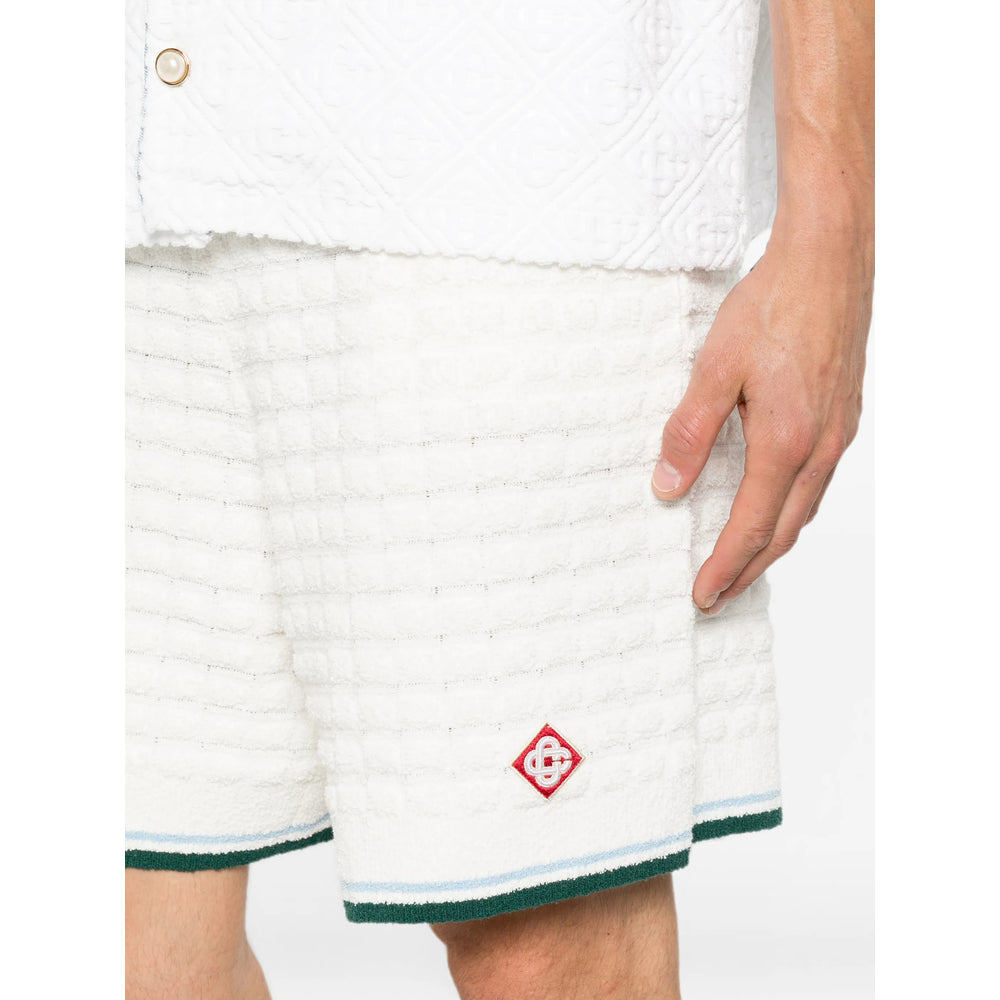 Casablanca Neutrals Shorts - Track & Running Shorts Men CASABLANCA