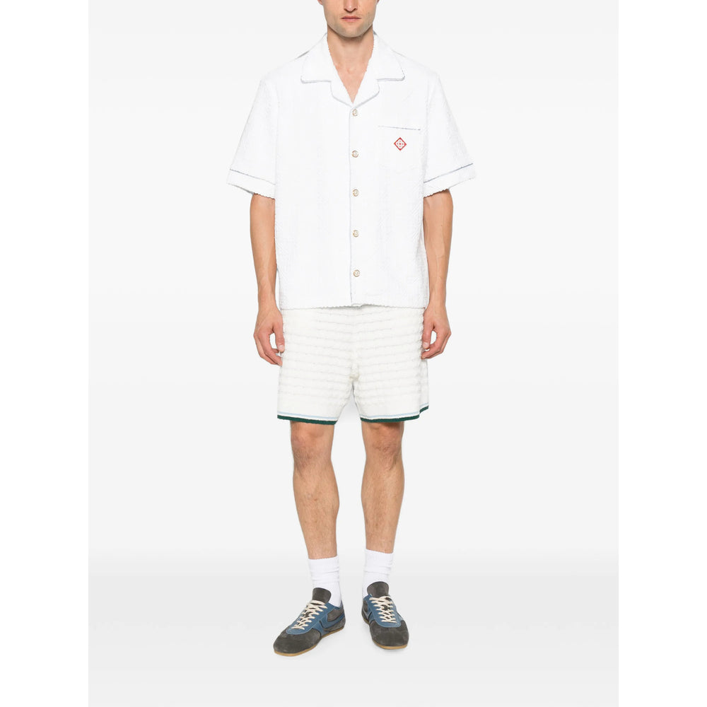 Casablanca Neutrals Shorts - Track & Running Shorts Men CASABLANCA