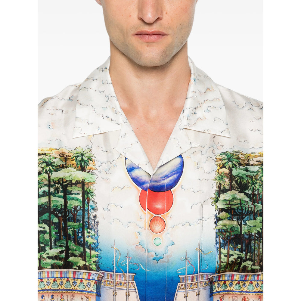 Casablanca White Shirts Men CASABLANCA